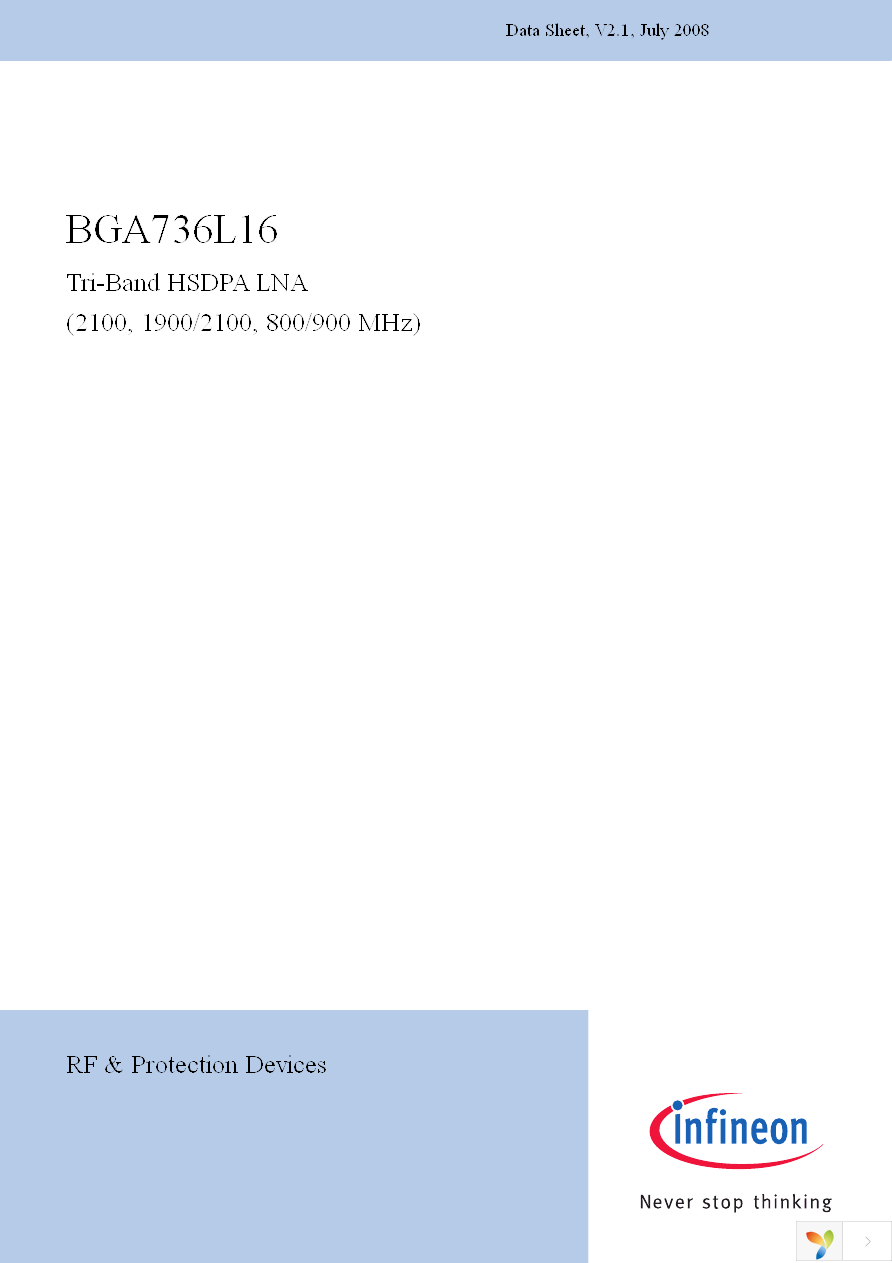 BGA 736L16 E6327 Page 1